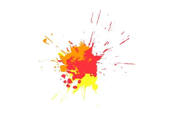 Download Droped Colored Blots and Dots of Paint S - Premium Bundle
