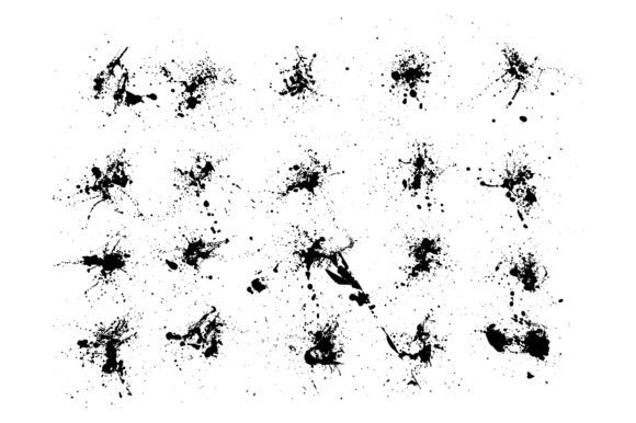 Download Grunge Liquid Blots Background Set - Premium Resources